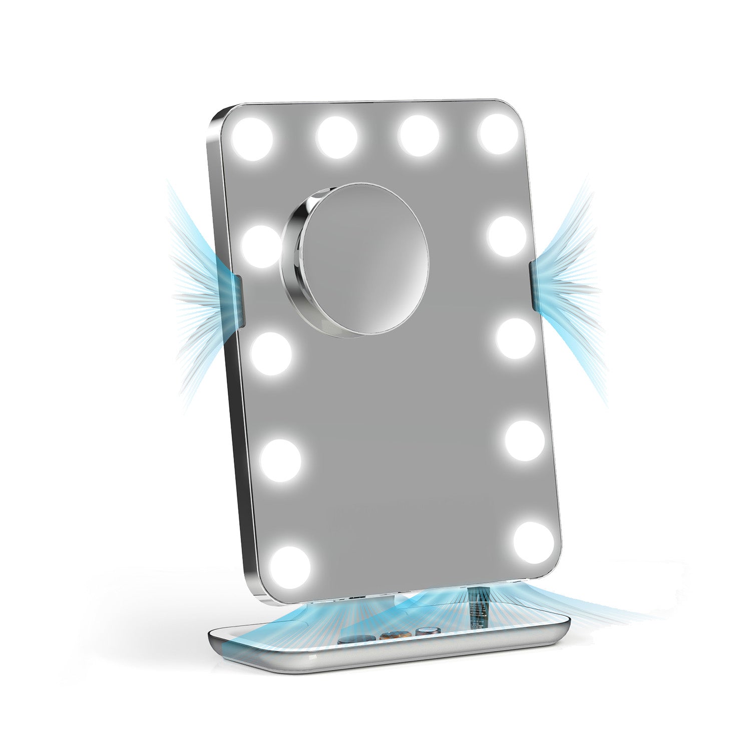 Hollywood Vanity Lighted Mirror on a white background