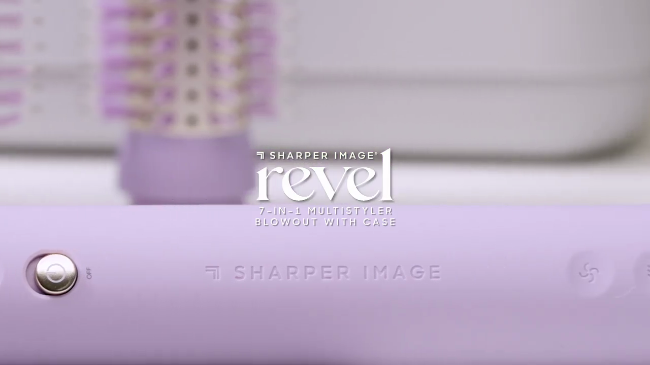 Load video: 7-In-1 Multi-Styler Blowout With Case demonstration video with features